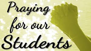 Praying for our students